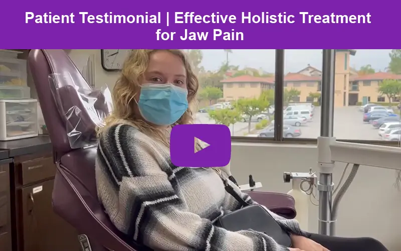 Patient Testimonial of Jaw Pain, Clicking & Clenching Treatment